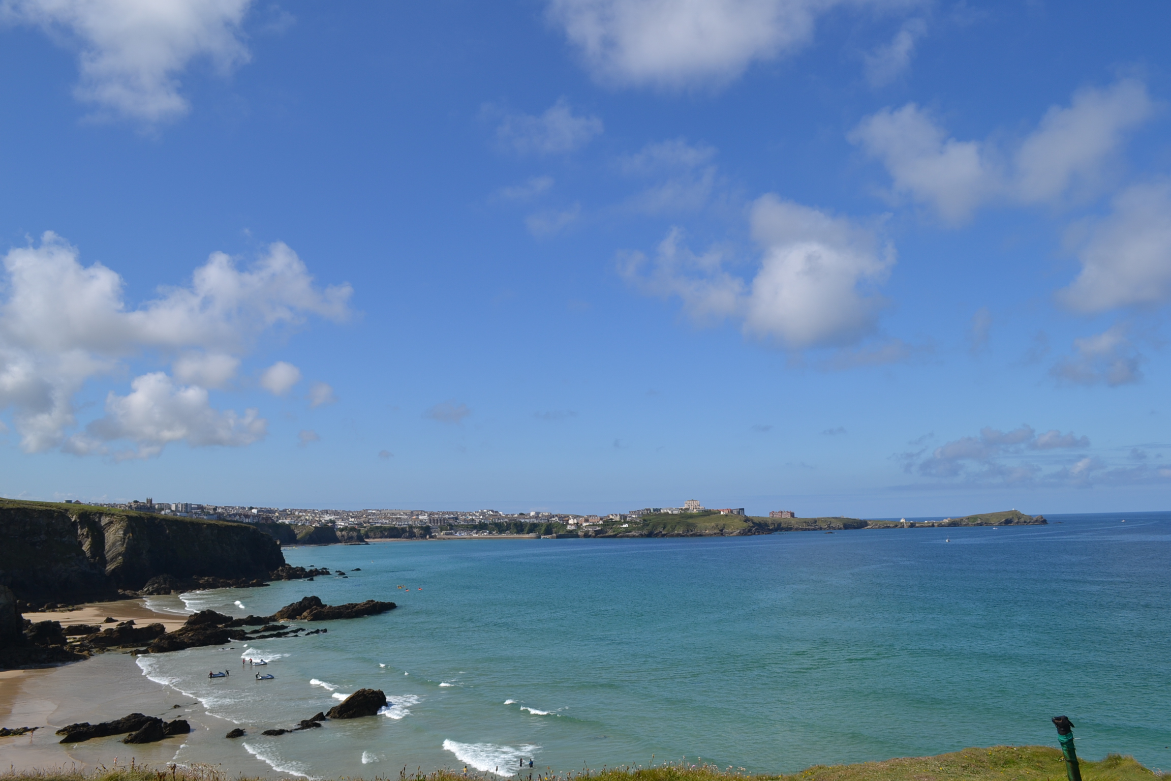 DSC_0889 View of Newquay from Lusty Glaze