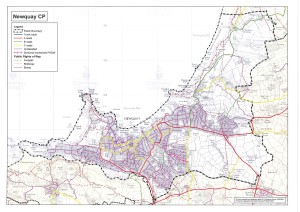 Newquay NP Boundary Map